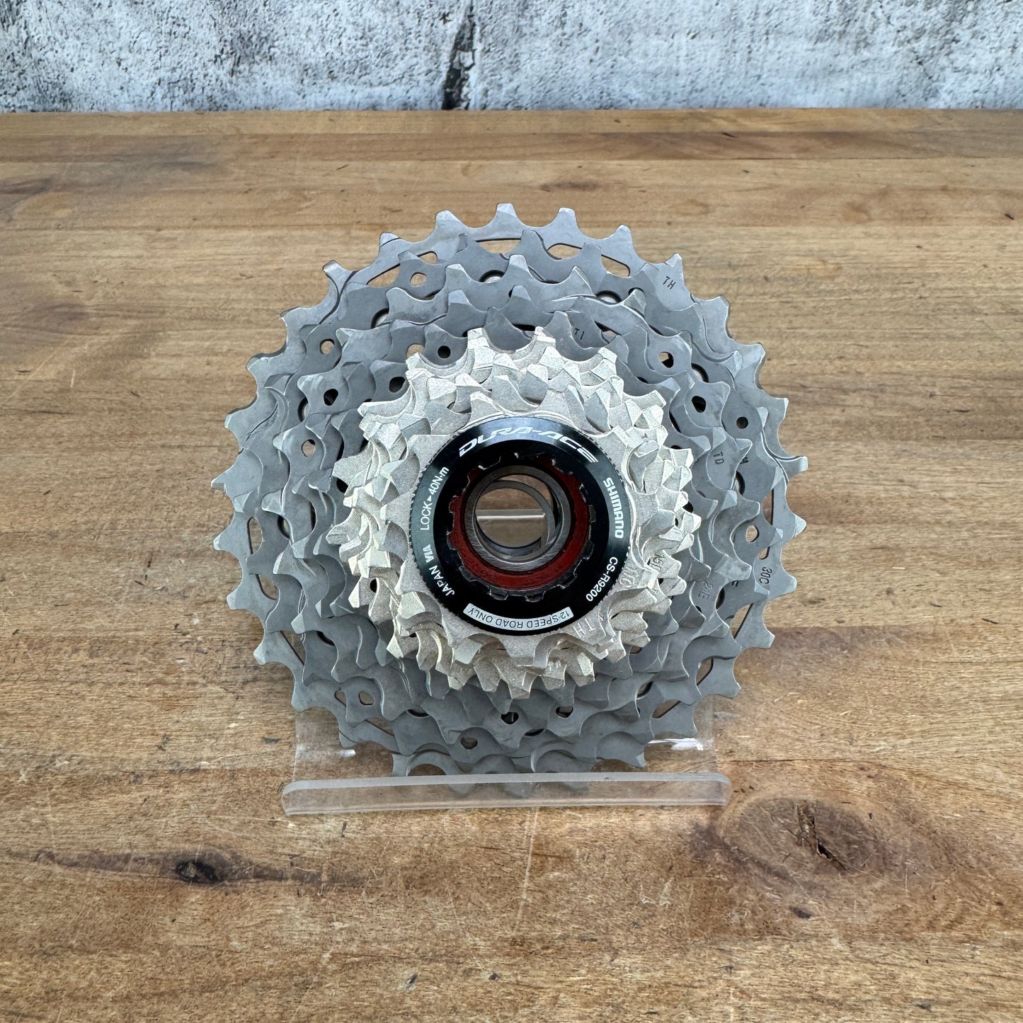 Light Use! Shimano Dura-Ace CS-R9200 11-30t 12-Speed Bike Cassette 225g