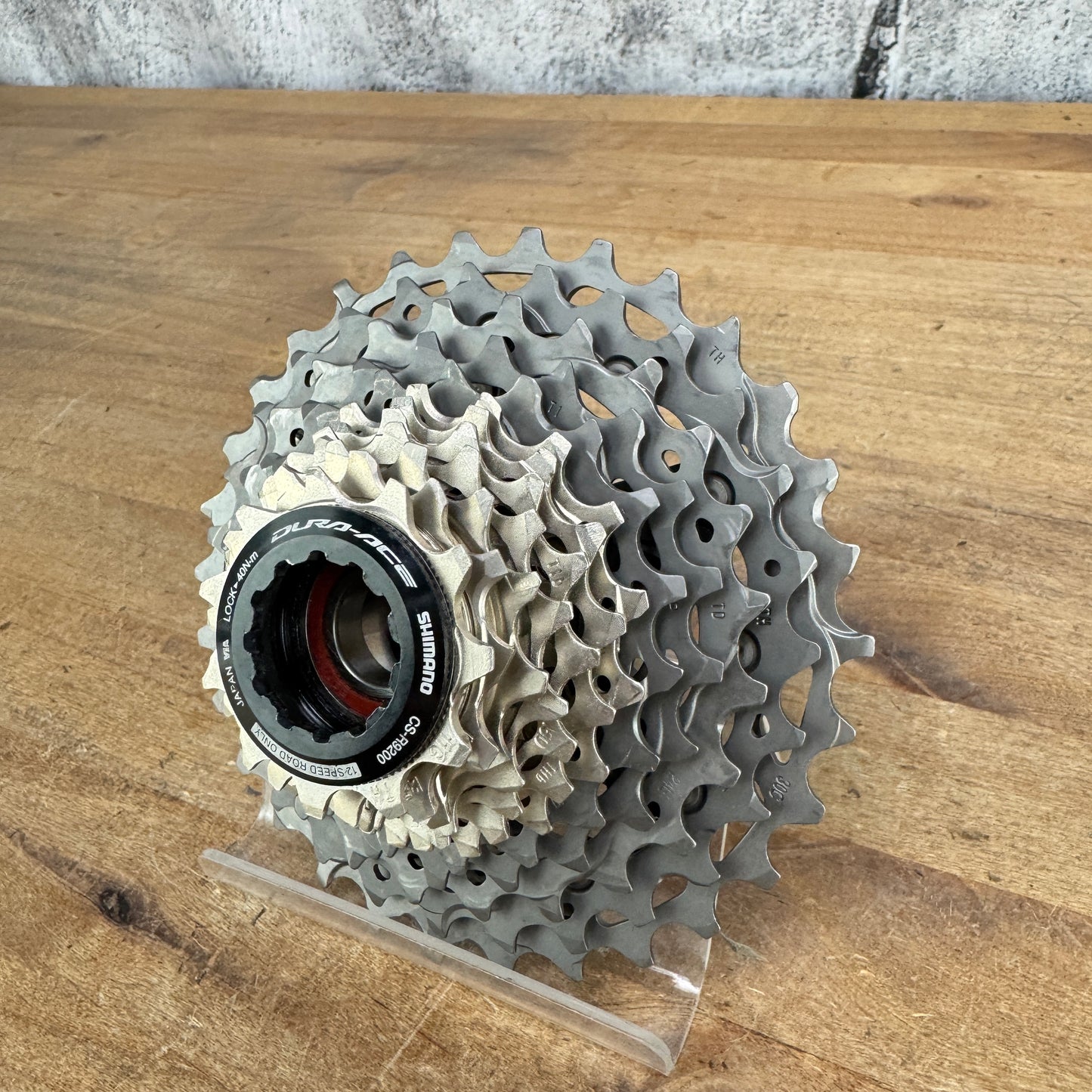 Light Use! Shimano Dura-Ace CS-R9200 11-30t 12-Speed Bike Cassette 225g