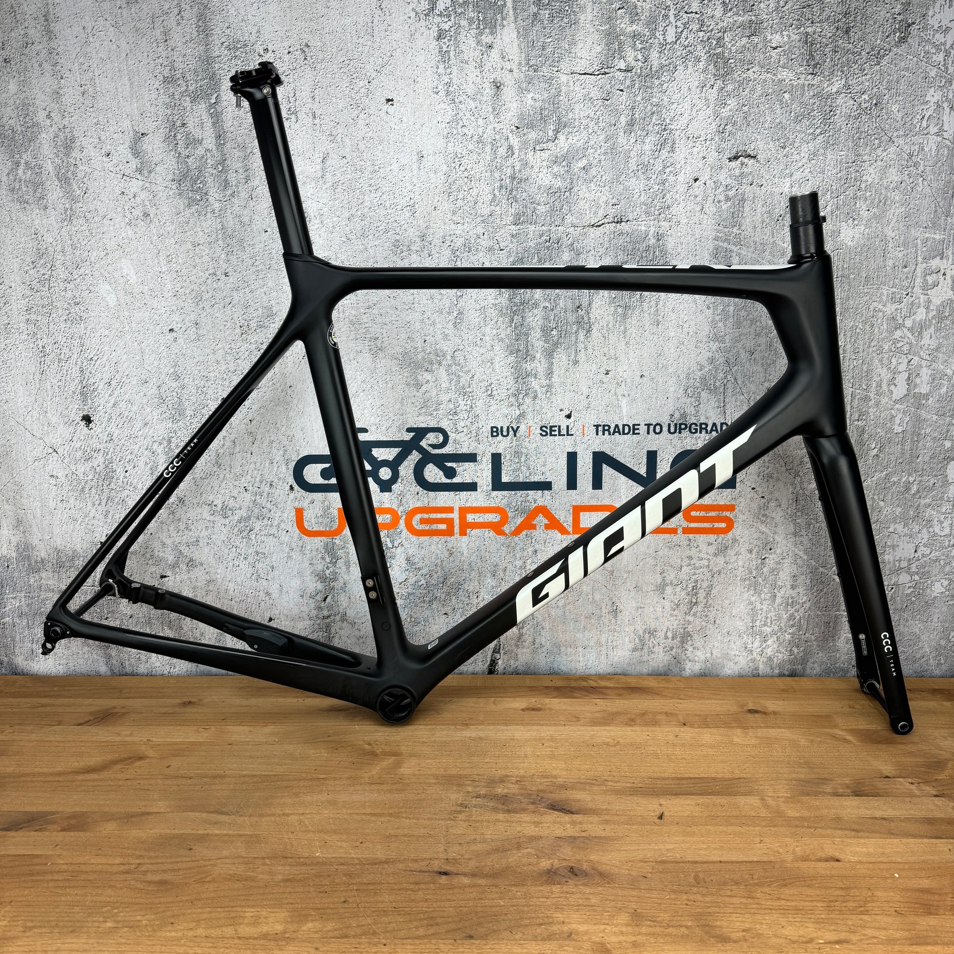 2021 Giant TCR Advanced Pro XL (60cm TT) Carbon Disc Frameset 700c –