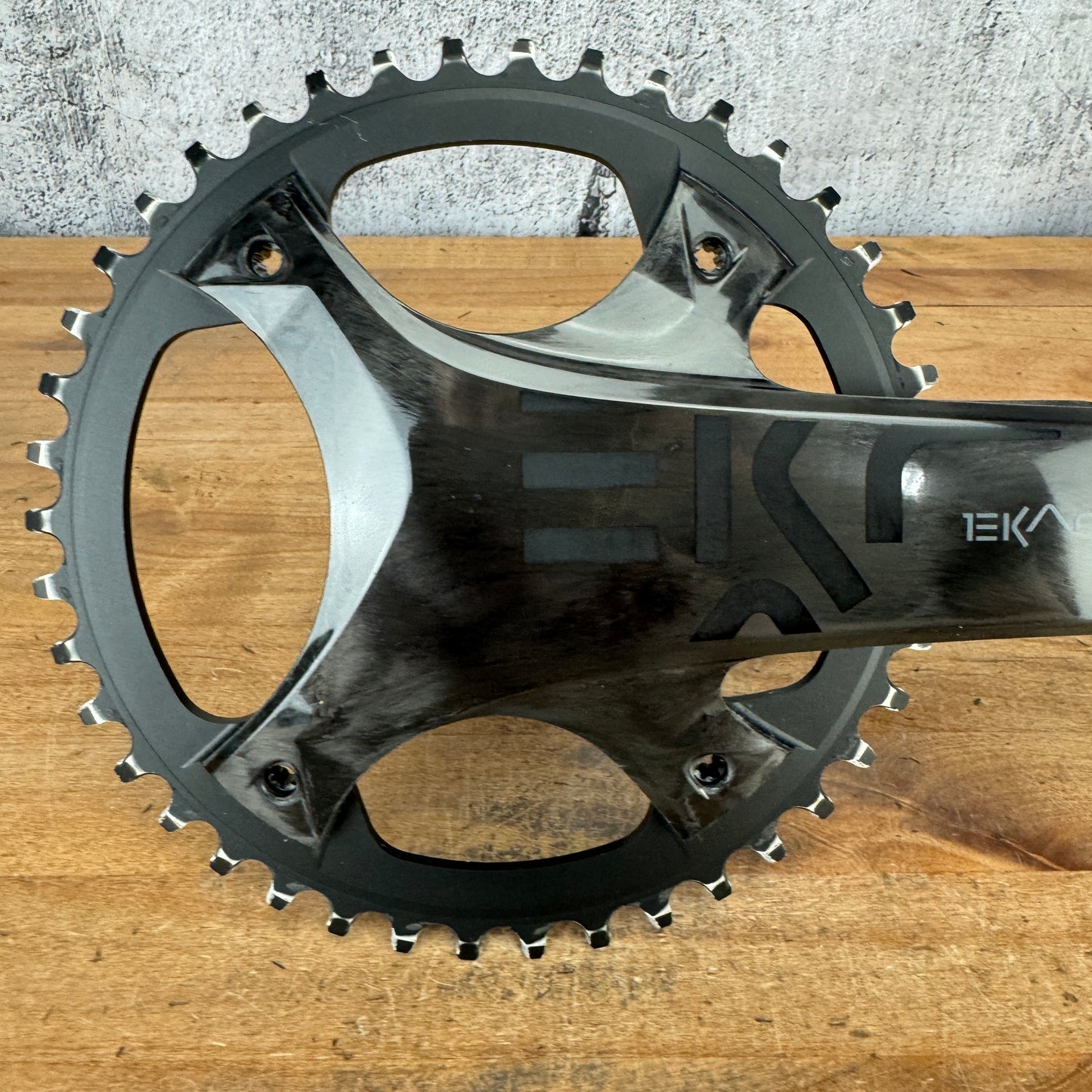 Low Mile! Campagnolo Ekar Carbon 175mm 123 BCD 42t 13-Speed Carbon Crankset