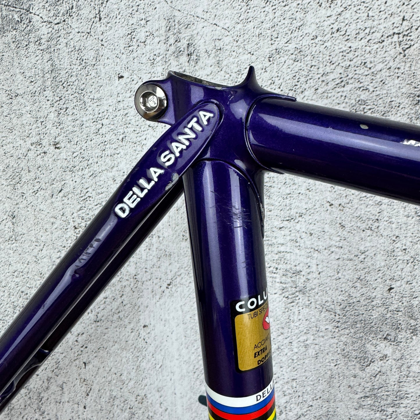 1995 Della Santa Special Corsa 25th Anniversary 57cm Rim Brake Steel Frameset 700c