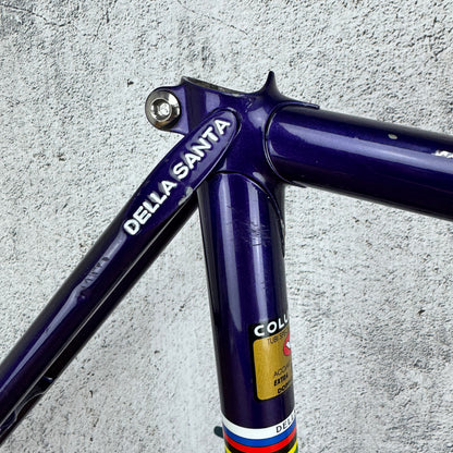 1995 Della Santa Special Corsa 25th Anniversary 57cm Rim Brake Steel Frameset 700c