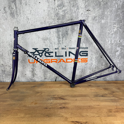 1995 Della Santa Special Corsa 25th Anniversary 57cm Rim Brake Steel Frameset 700c