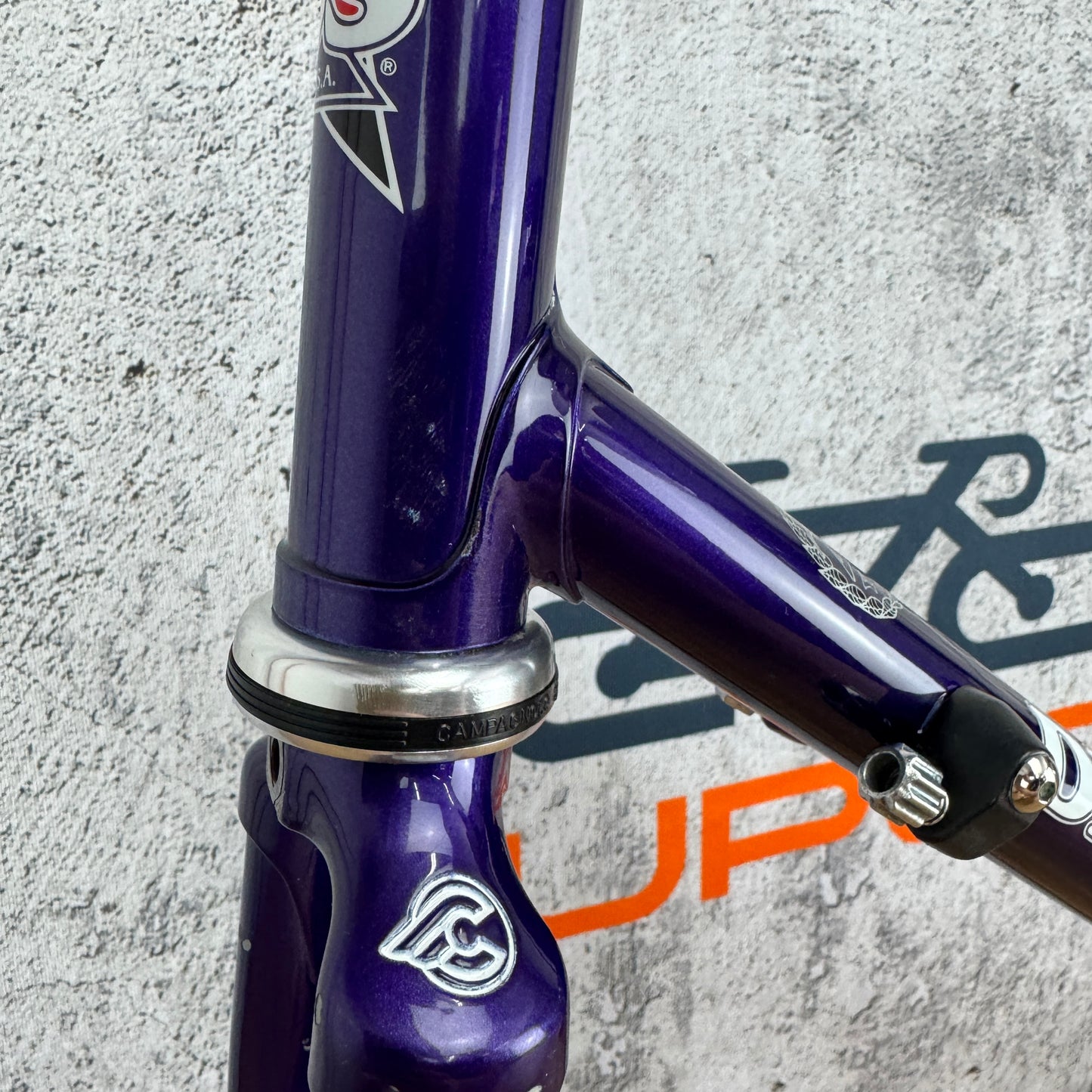 1995 Della Santa Special Corsa 25th Anniversary 57cm Rim Brake Steel Frameset 700c