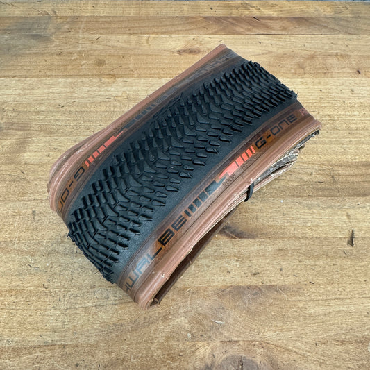 Low Mile! Schwalbe G-ONE R 700c x 40mm Tubeless Single Gravel Bike Tire 523g