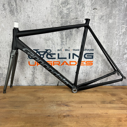Low Mile! 2017 Cannondale CAAD12 56cm Rim Brake Alloy Frameset 700c 1572g