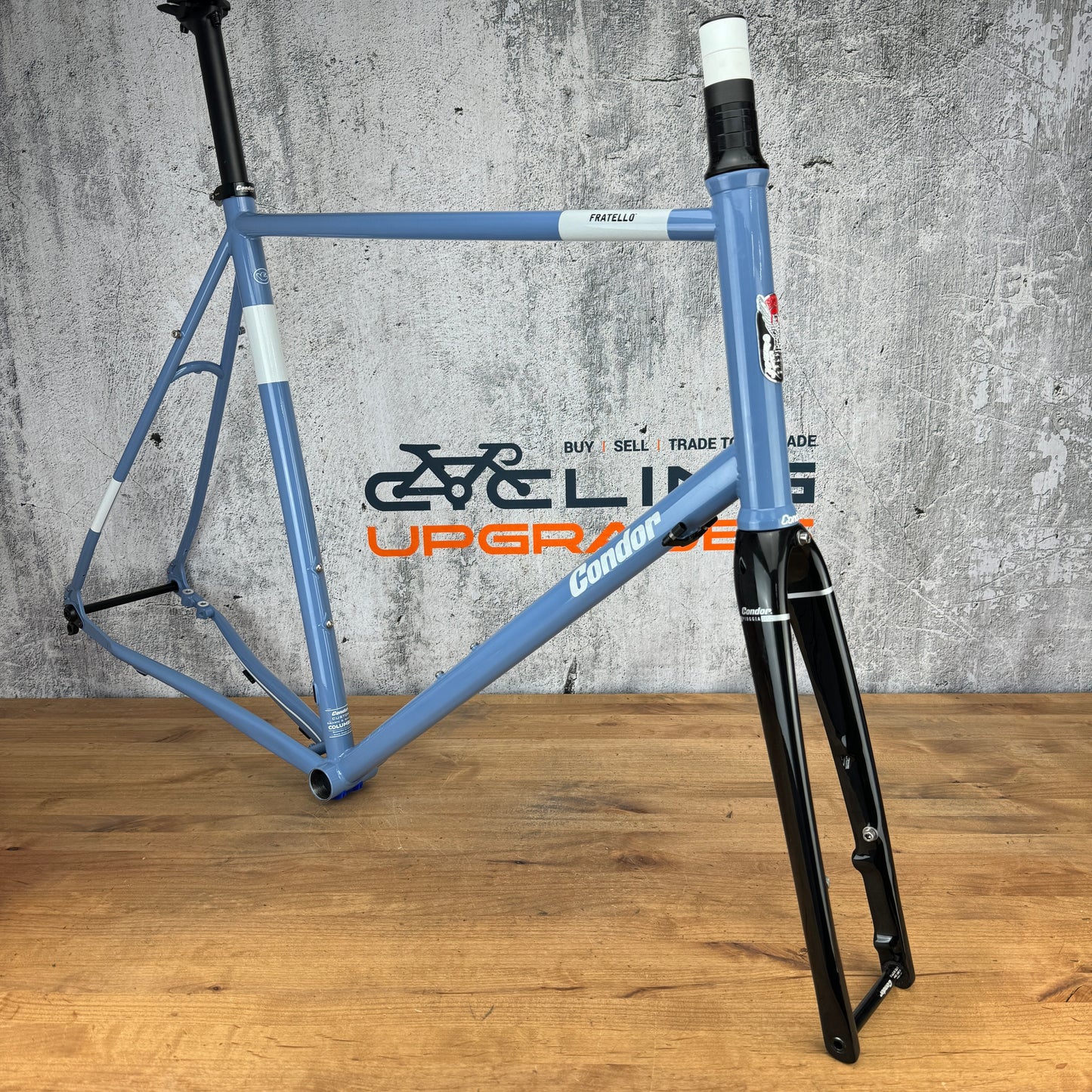 New! 2023 Condor Fratello 64cm (59cm TT) Steel Disc Frameset 700c 3250g
