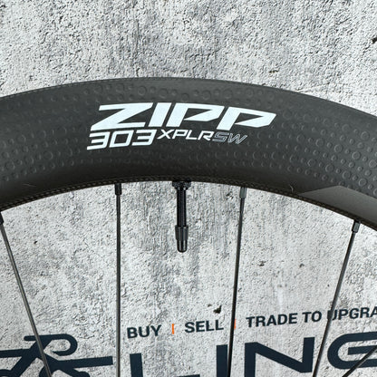 New! Zipp 303 XPLR SW Carbon Tubeless Gravel Disc Rear Wheel 700c 790g
