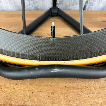 Lightweight Meilenstein Schwarz T 24E Carbon Tubular Wheelset 700c Rim Brake 1165g