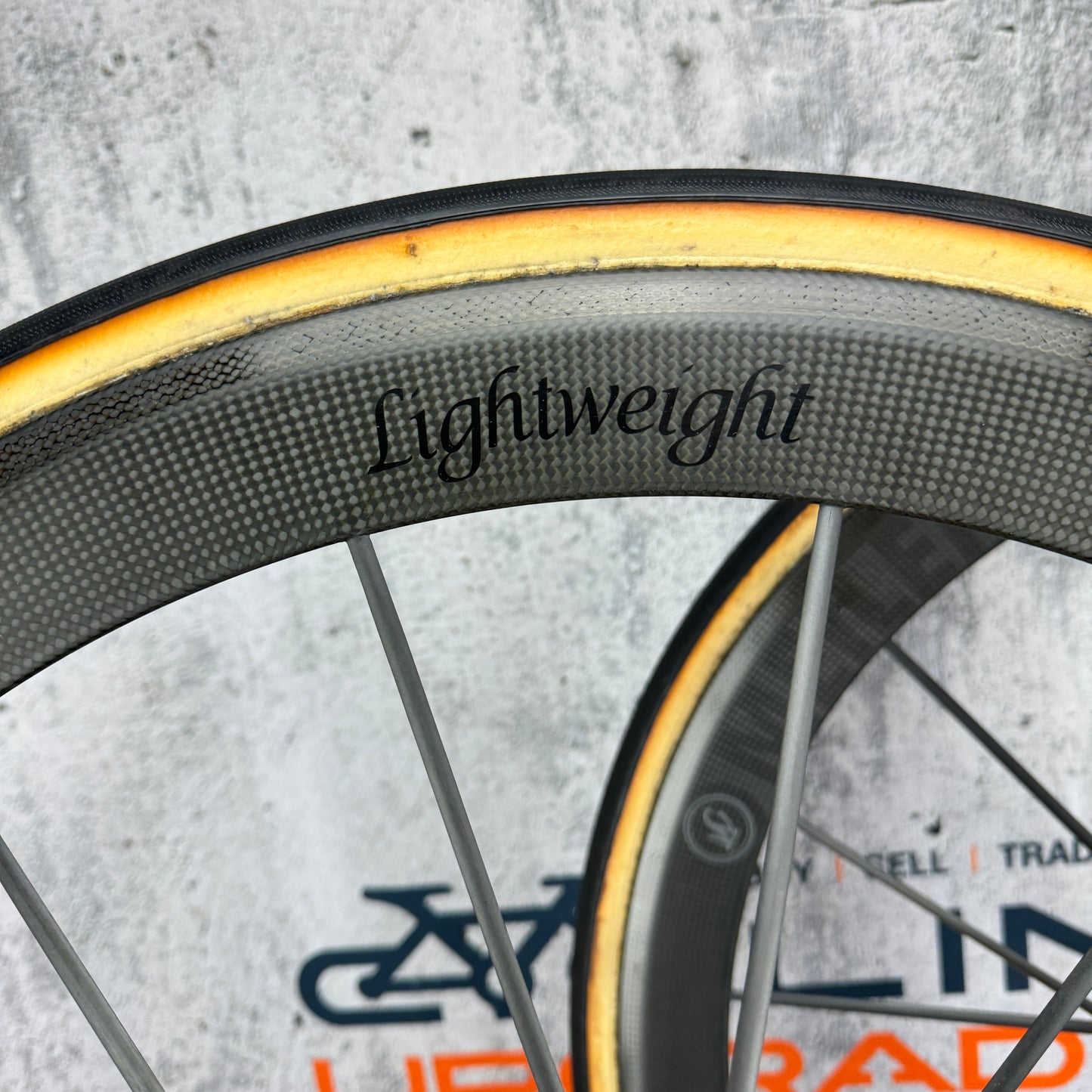 Lightweight Meilenstein Schwarz T 24E Carbon Tubular Wheelset 700c Rim Brake 1165g