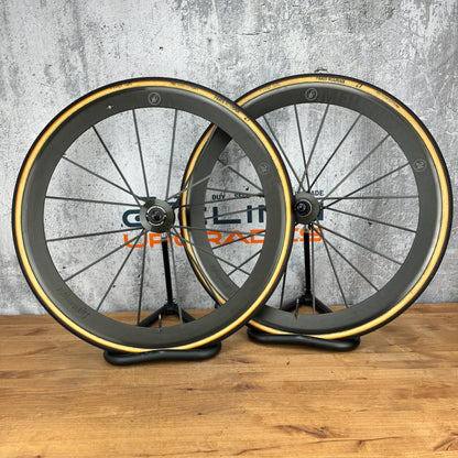 Lightweight Meilenstein Schwarz T 24E Carbon Tubular Wheelset 700c Rim Brake 1165g