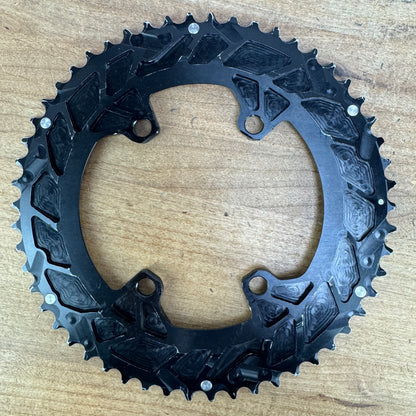 Low Mile! Rotor Aero 54/42t 11/12-Speed 4-Bolt 110 BCD Bike Chainring Set 182g