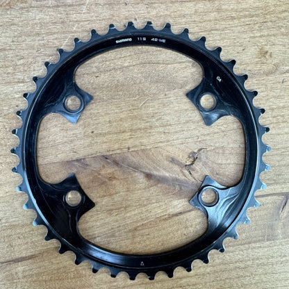 Low Mile! Rotor Aero 54/42t 11/12-Speed 4-Bolt 110 BCD Bike Chainring Set 182g