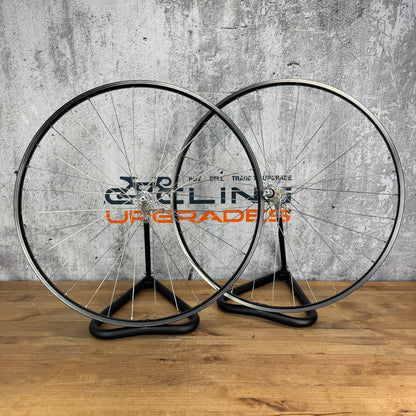 H Plus Son TB 14 Alloy Clincher Wheelset 700c Rim Brake Campagnolo Record Hubs