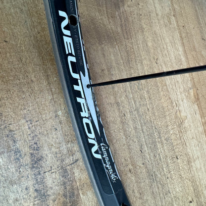 Campagnolo Neutron Asymetric Alloy Clincher Road Bike Wheelset 700c 1625g