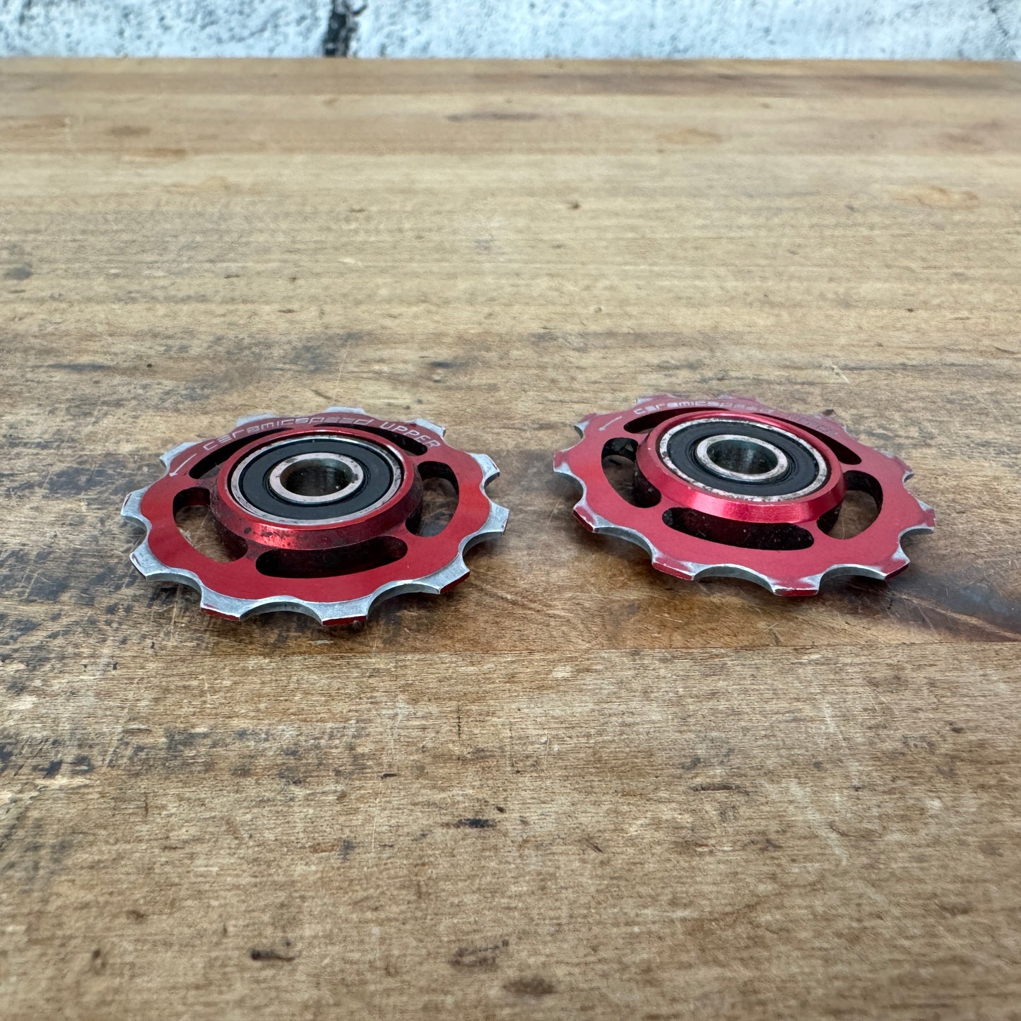 Ceramicspeed 11t fits Sram/Shimano 11-Speed Red Rear Derailleur Pulley Wheels