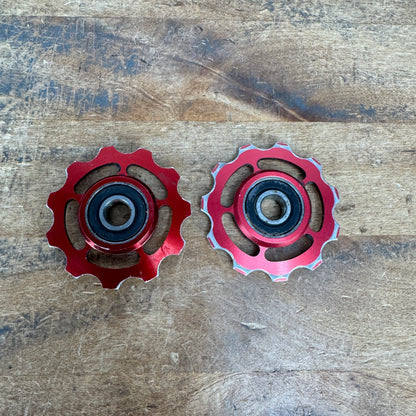 Ceramicspeed 11t fits Sram/Shimano 11-Speed Red Rear Derailleur Pulley Wheels