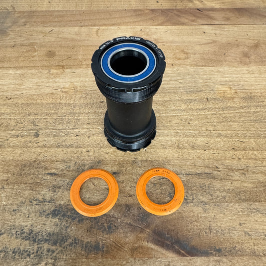 PraxisWorks Threadfit T47/86 Bottom Bracket for Shimano 24mm Spindles 110g