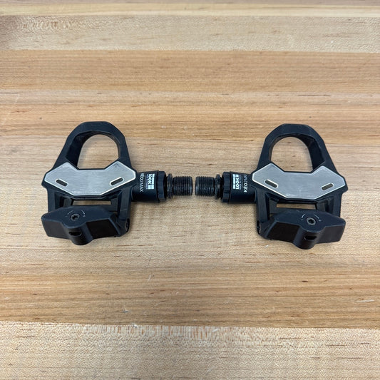 Low Mile! Look Keo 2 Max Clipless Chromoly Spindle Composite Road Bike Pedals