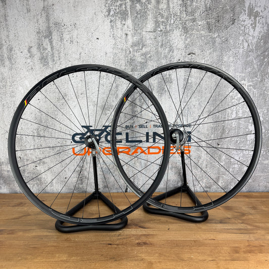 HED Belgium Black Alloy Clincher Wheelset 700c Rim Brake Powertap G2 Hub 1946g
