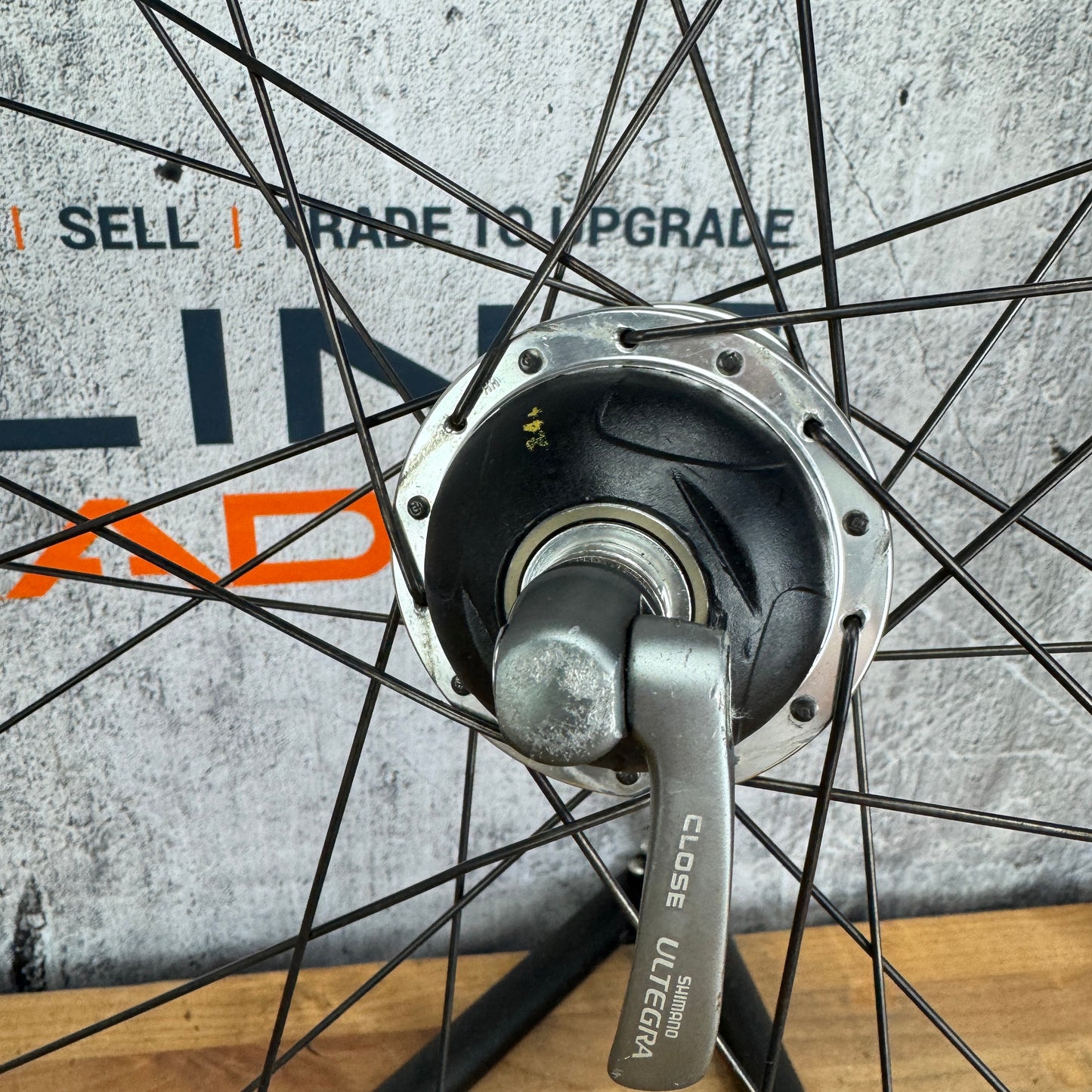 HED Belgium Black Alloy Clincher Wheelset 700c Rim Brake Powertap G2 Hub 1946g