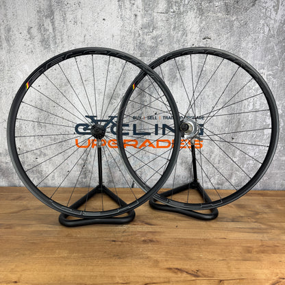 HED Belgium Black Alloy Clincher Wheelset 700c Rim Brake Powertap G2 Hub 1946g