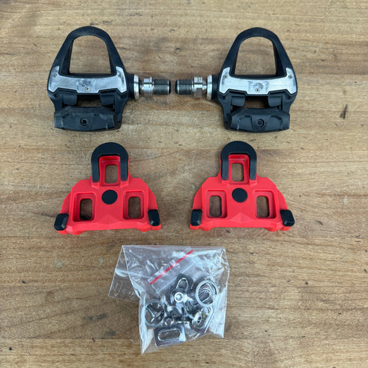 Light Use! Garmin Rally RS200 Road Power Meter Dual Sided Pedals 318g