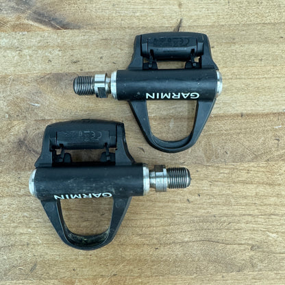 Light Use! Garmin Rally RS200 Road Power Meter Dual Sided Pedals 318g