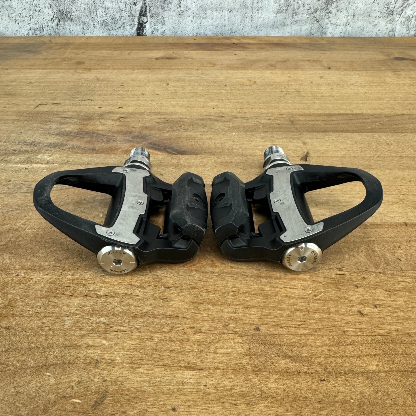 Light Use! Garmin Rally RS200 Road Power Meter Dual Sided Pedals 318g