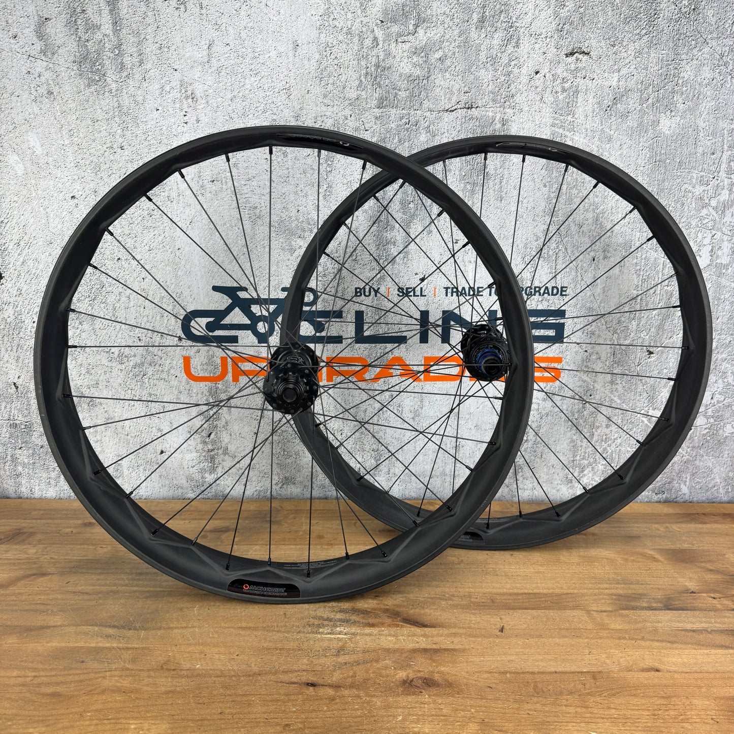 Kuroshio Enso 685 Carbon Tubeless Fat Bike Disc Wheelset 26" Tune Fat King 1734g