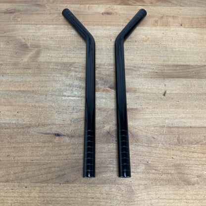 New! Carbon J-Bend TT/Triathlon 400mm Carbon Handlebar Extensions 130g