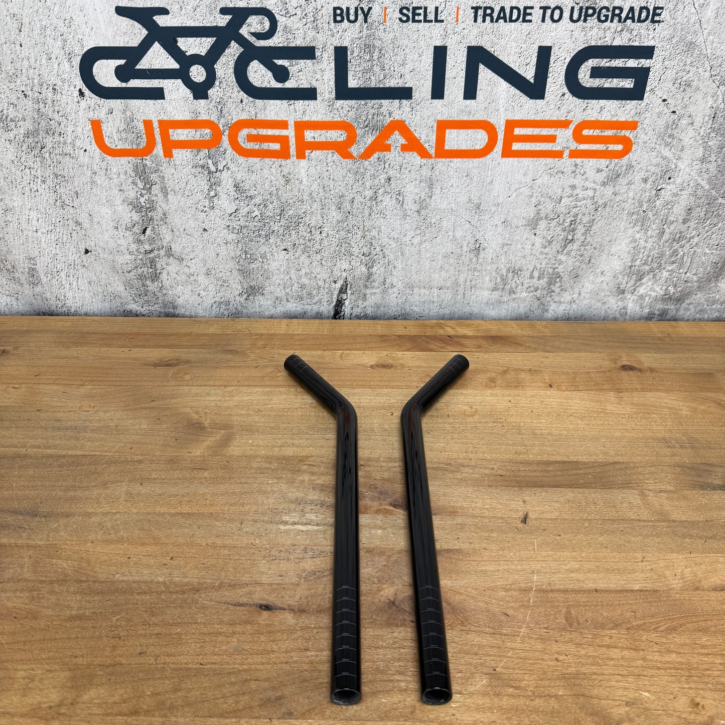 New! Carbon J-Bend TT/Triathlon 400mm Carbon Handlebar Extensions 130g