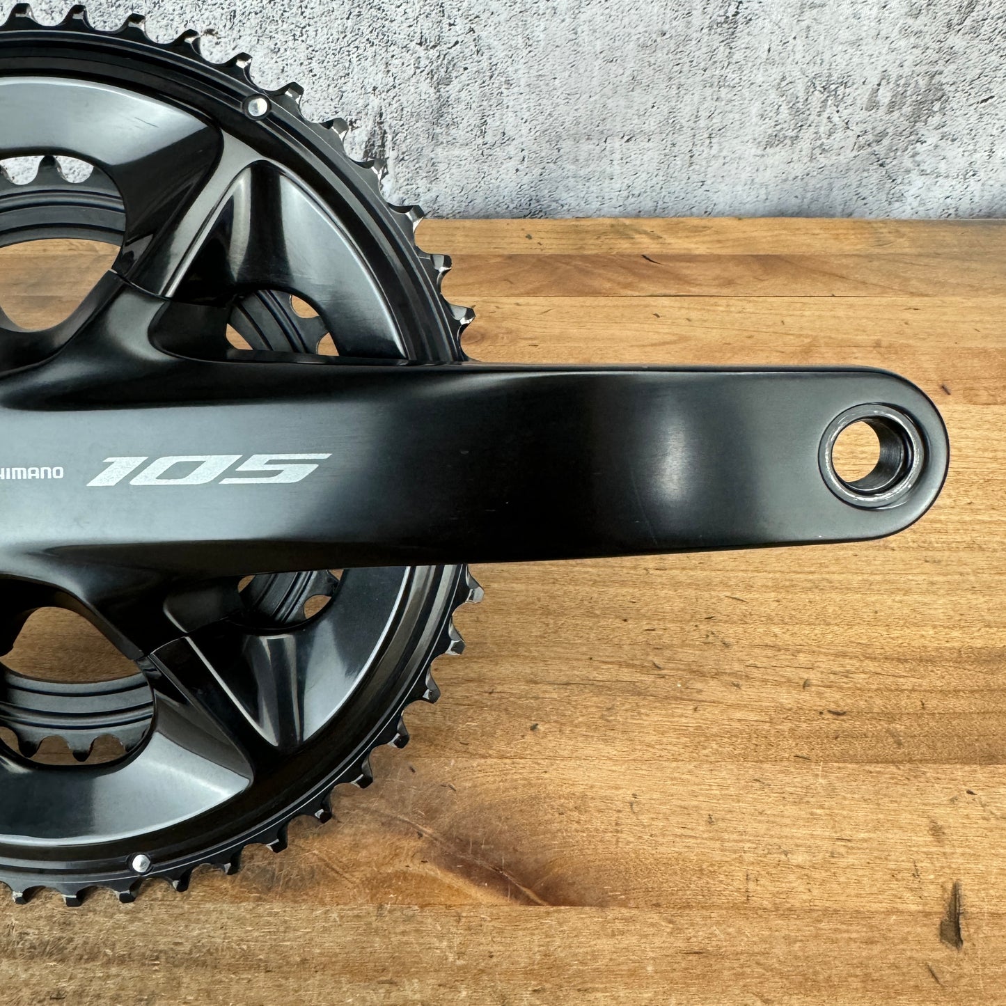 Low Mile! Shimano 105 FC-R7100 175mm 50/34t 12-Speed Bike Crankset