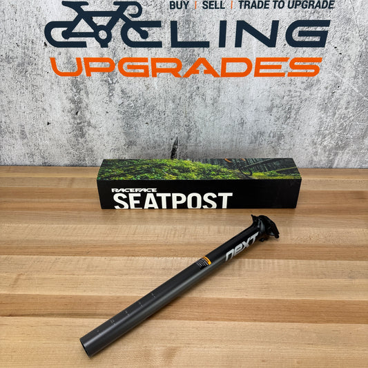 New! Race Face Next 31.6mm x 400mm Carbon Zero Setback Bike Seatpost 238g