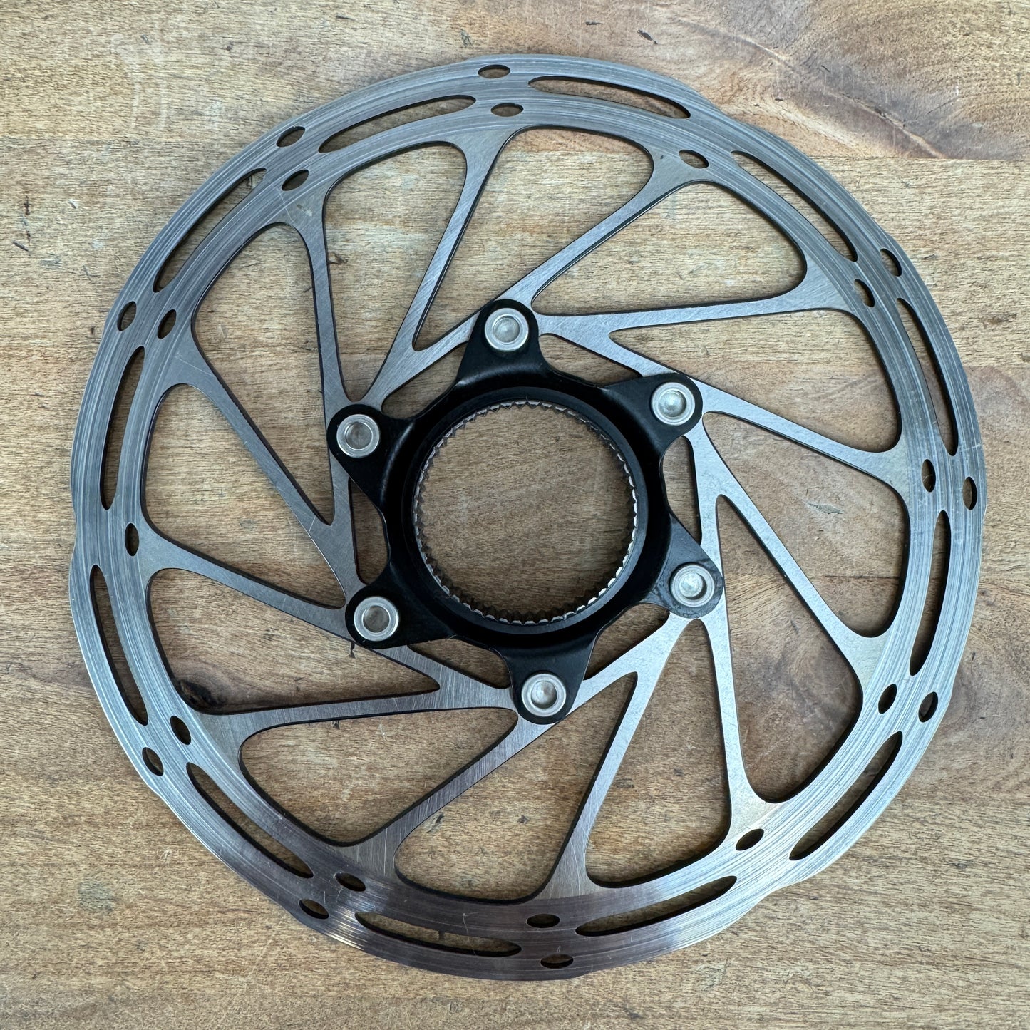 Low Mile! SRAM Paceline 160mm CenterLock Disc Brake Bike Rotor 151g
