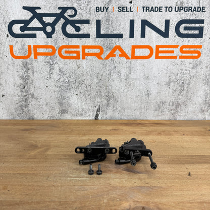 Low Mile Shimano GRX BR-RX400 Flat Mount Pair Hydraulic Disc Brake Calipers 303g