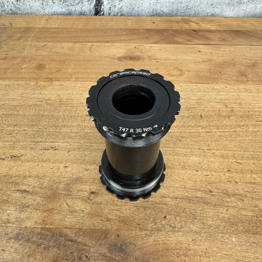 Low Mile! Ceramicspeed T47/86 Inboard Coated Bottom Bracket for Shimano 24mm