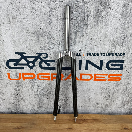 Wound Up Road X 1 1/8" Straight 190mm Steerer QR x 100mm Carbon Alloy Bike Fork