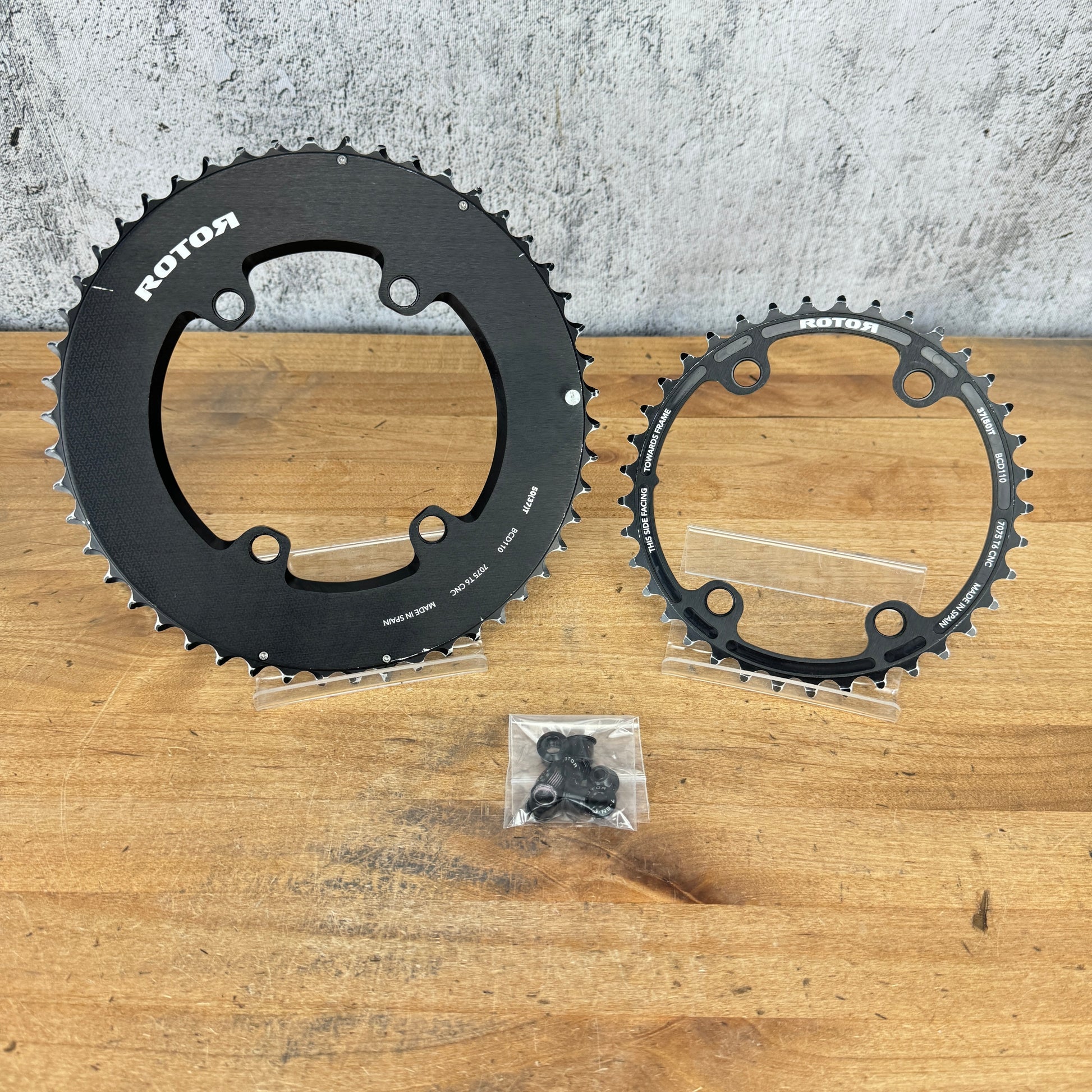 新品】ROTOR ROUND RING ボロく 110×4 12-11S 52/36
