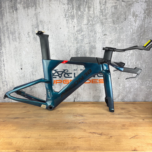 Argon 18 E-119 Tri+ Dig Me Beach Reflects XS Carbon Disc Frameset Module 700c