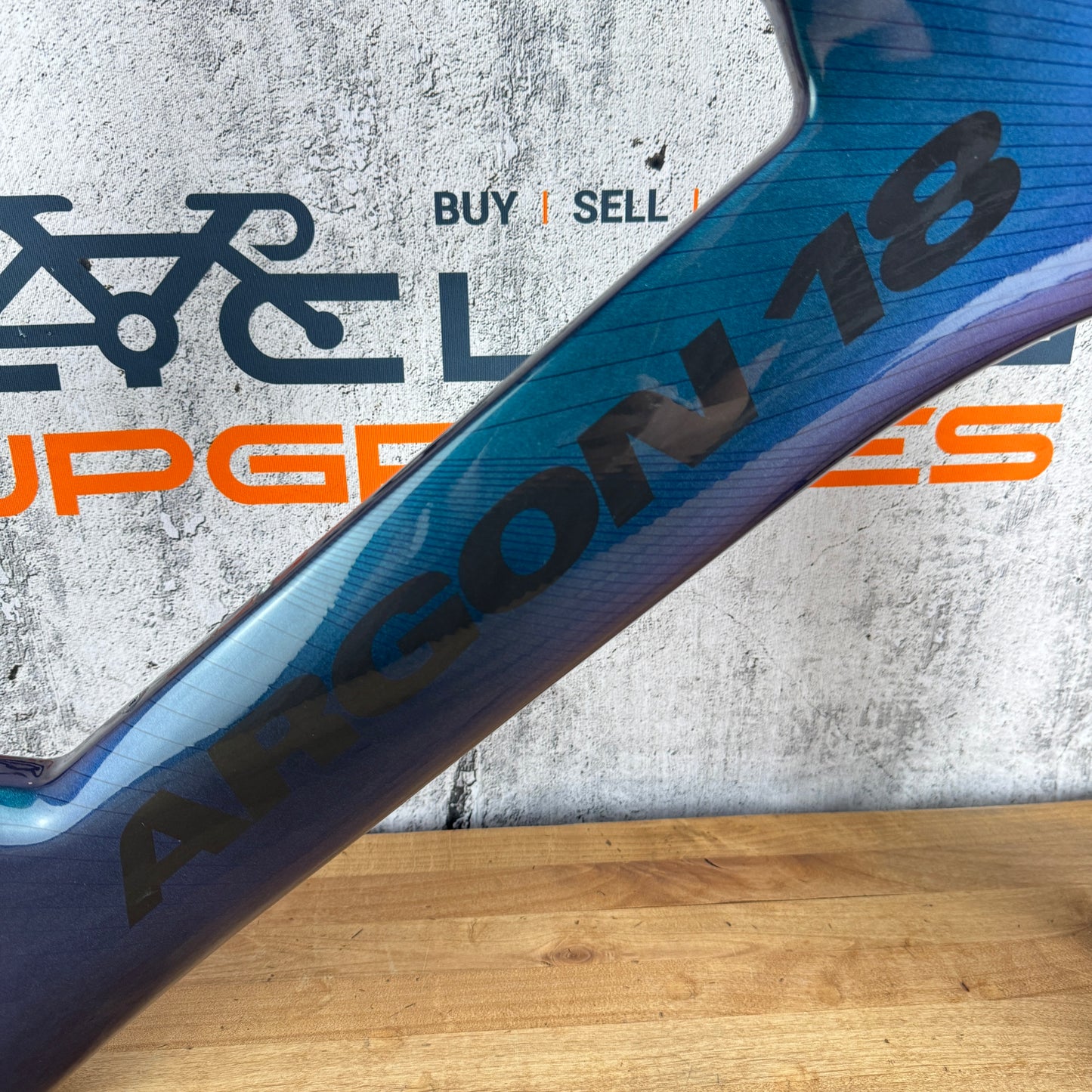 Argon 18 E-119 Tri+ Dig Me Beach Reflects XS Carbon Disc Frameset Module 700c