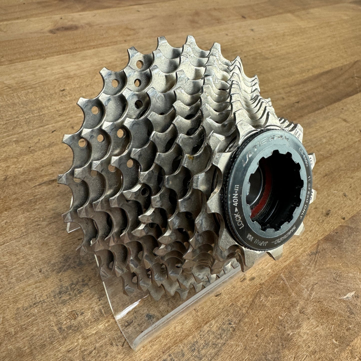 Shimano Ultegra CS-6800 11-25t 11-Speed Road Bike Cassette 242g "Typical Wear"