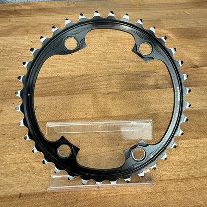 Shimano fits Dura-Ace R9100 52/36t 11-Speed 4-Bolt 110BCD Pair Chainrings 140g