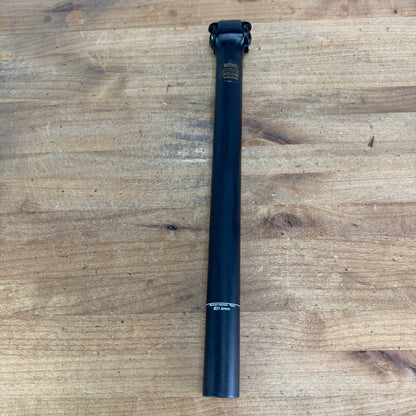 Enve Twin-Bolt Zero Setback 400mm x 31.6mm Carbon Bike Seatpost 218g