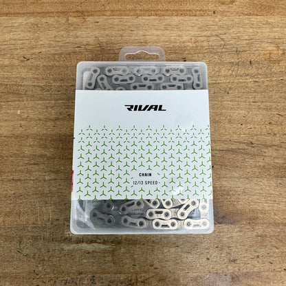 New! SRAM Rival AXS E1 12/13-Speed 126-links Silver Bike Chain MSRP $55