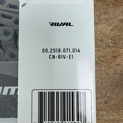 New! SRAM Rival AXS E1 12/13-Speed 126-links Silver Bike Chain MSRP $55