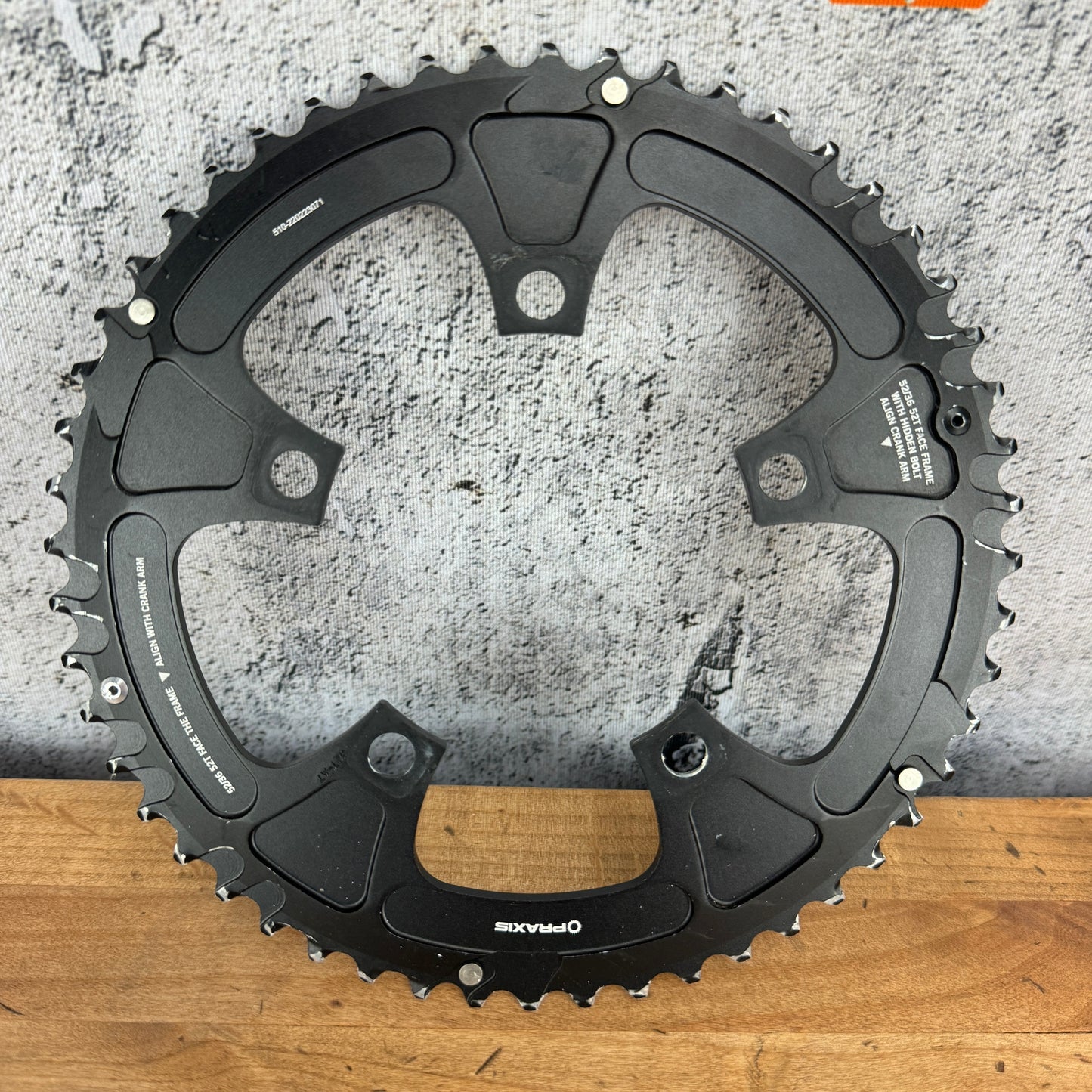 PraxisWorks LevaTime Cold Forged 110BCD 52/36t 10/11/12-Speed Pair Chainrings