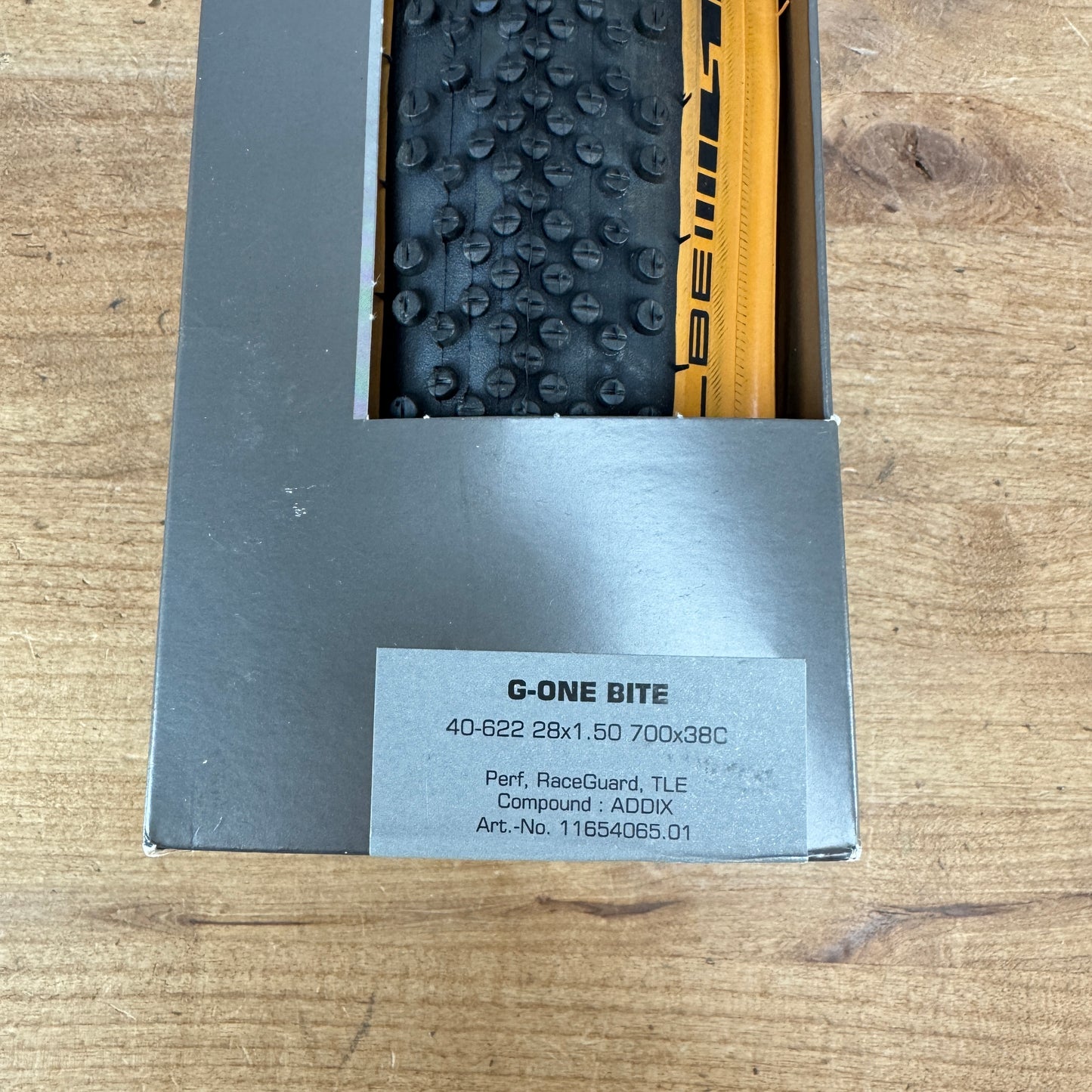 New! Schwalbe G-One Bite 700c x 38mm Gravel Bike Tan Wall Tubeless Single Tire