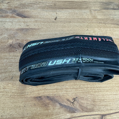 New! Pair Clemente Strada USH 700c x 32mm Tubeless Bike Tires