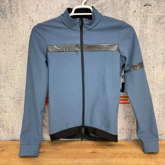 Light Use! Biehler Deep Winter Softshell Men's Small Blue Winter Cycling Jacket